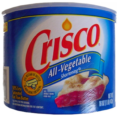 Crisco любрикант Shortening