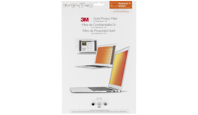 3M privaatsusfilter GFNAP002 Apple MacBook Air 13, kuldne
