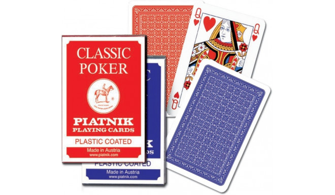 Piatnik mängukaardid Classic Poker Ekstra Deck 55tk