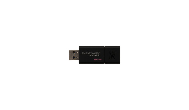 Kingston mälupulk 64GB DataTraveler 100 G3 USB 3.0 
