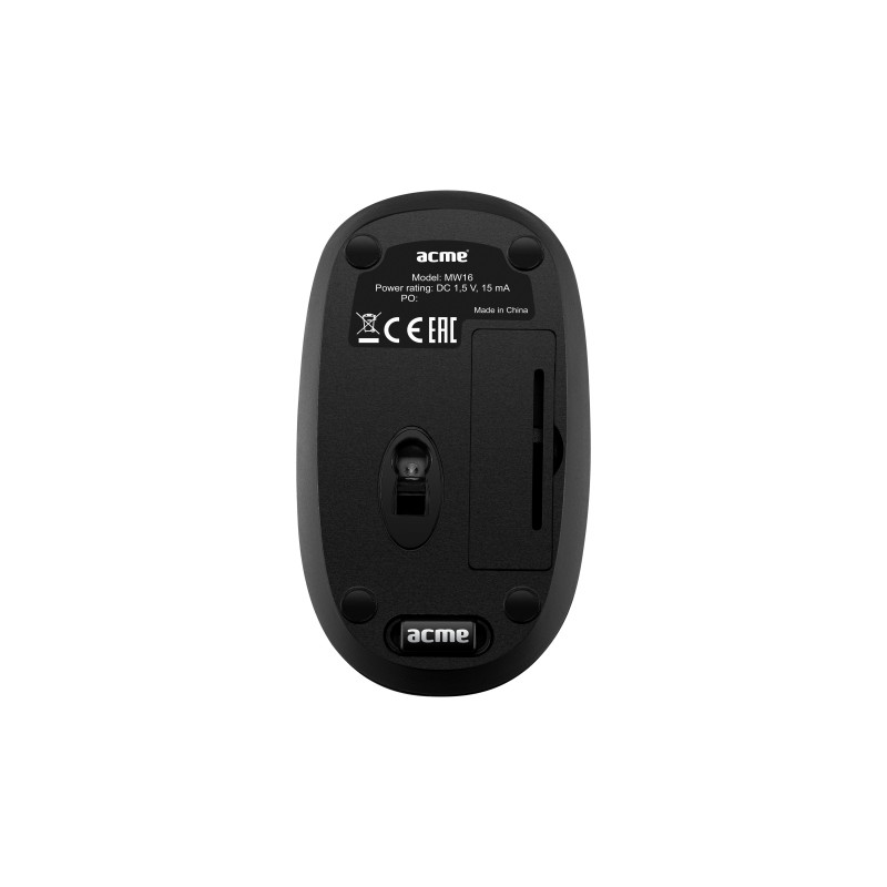 Acme wireless mouse MW16, black - Mice - Photopoint