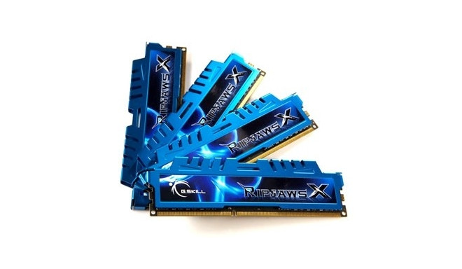 G.Skill RAM DDR3 32GB (4x8GB) RipjawsX X79 1600MHz CL9 XMP