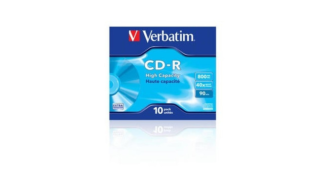 CD-R 40x 800MB 10P JC Extra Protection 43428