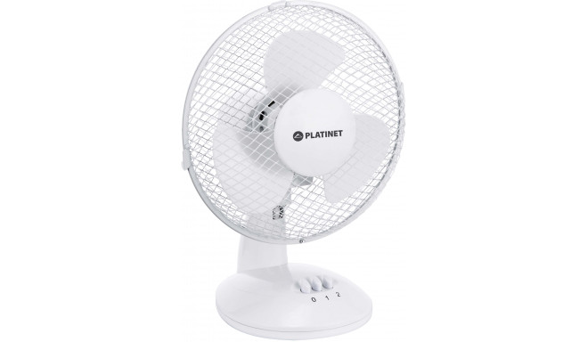 Platinet fan 9", white (44743)