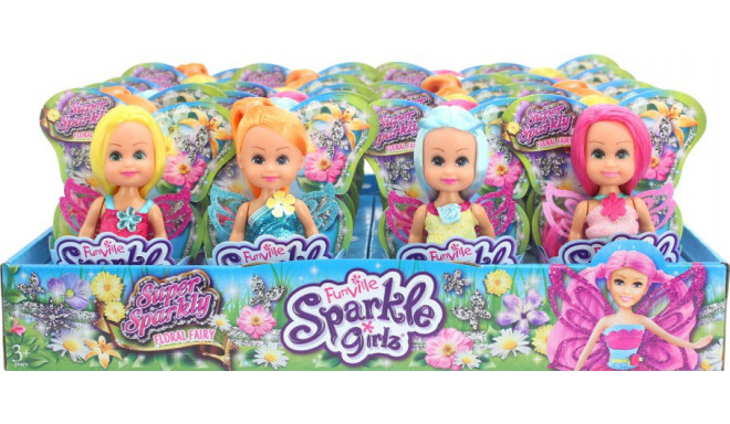 SPARKLE GIRLZ doll Super Sparkly In Cupcake Floral Fairy, 10043TQ3