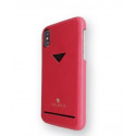 VixFox Card Slot Back Shell for Samsung S9 ruby red