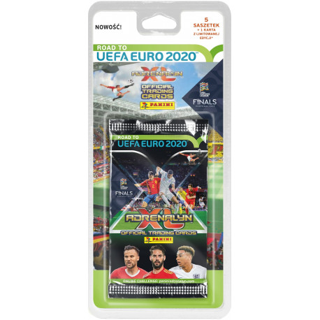 Panini futbola kartiņas UEFA Euro 2020 Blister 5+1gb.