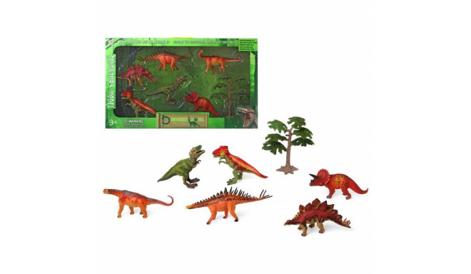 6 dinosuruse komplekt (7 pcs)