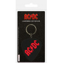 AC/DC (Plectrum) rubber keychain