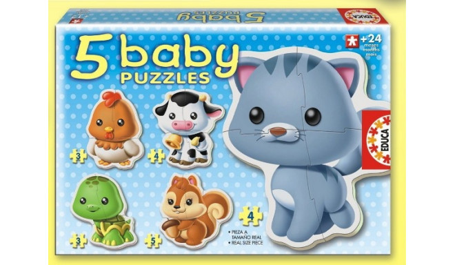 Baby Puzzle Animals