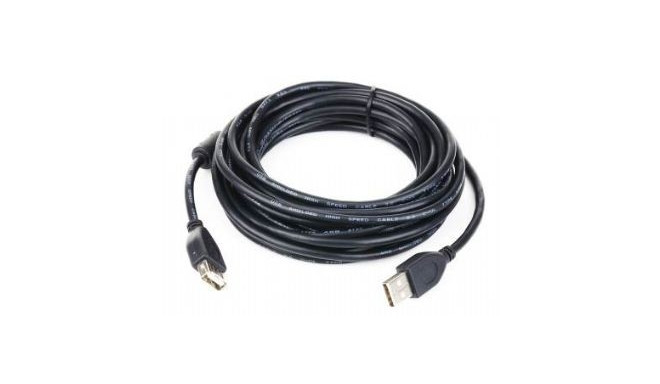 USB AM-AF 2.0 Extension Cable with Ferrite 4,5m