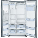 Refrigerators Side by Side BOSCH KAD 90VB20 (910mm x 1770mm x 720 mm; 370l; Class A+; black color)
