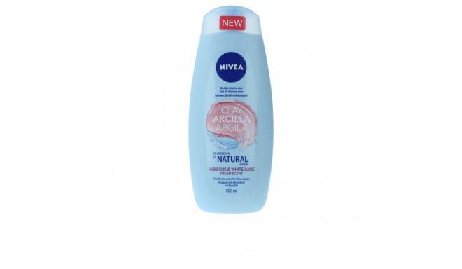 NIVEA ARCILLA HIBISCUS & WHITE SAGE gel ducha 500 ml