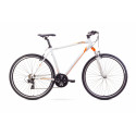 Mountain bike for men 19 M ROMET ORKAN M white-orange