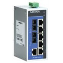 Unmanaged Ethernet switch with 6 10/100BaseT(X) ports, and 2 100BaseFX single-mode port with SC conn