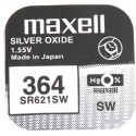 Maxell батарейка SR621SW/364 1,55V