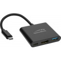 Speedlink adapter 3in1 USB-C (SL-180024BK)