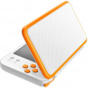 Nintendo 2DS XL, white/orange