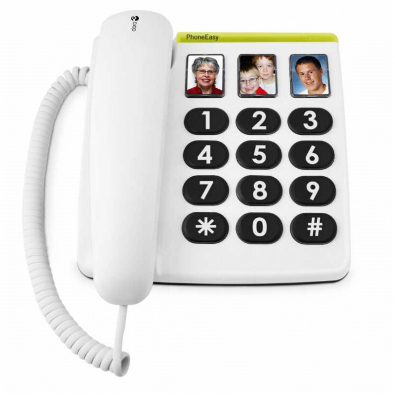 Стационарные телефоны для пожилых. Телефон Doro PHONEEASY 516.