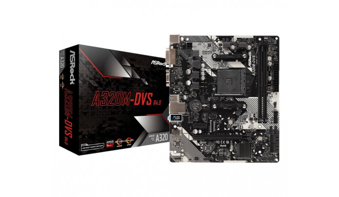 ASRock emaplaat AMD A320 SAM4 MicroATX