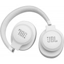 JBL juhtmevabad kõrvaklapid + mikrofon Live 500BT, valge