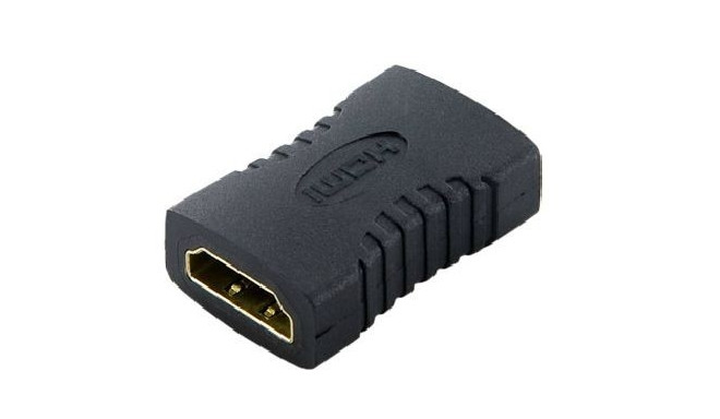 4World Adapter HDMI [F] > HDMI [F], black