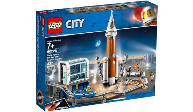 Bricks City Deep Space Rocket and Launch Control