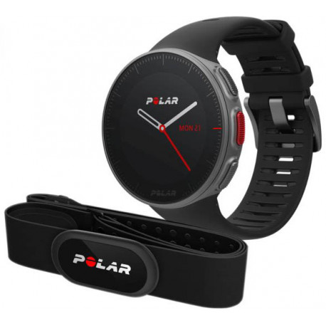 Polar Vantage V HR M/L, черный + Браслет для пульса H10