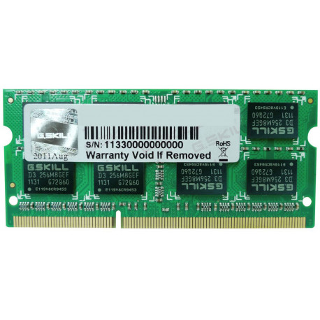 G.Skill RAM 4GB DDR3 SO-DIMM C9