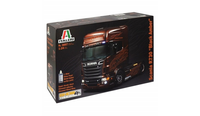 ITALERI Scania R730 Black Amber