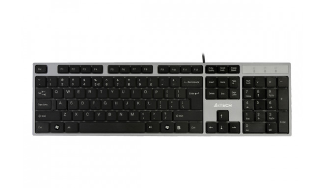 A4Tech Slim Keyboard KD-300 Wired, USB, USB, 