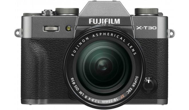 Fujifilm X-T30 + 18-55 мм Kit, темно-серый