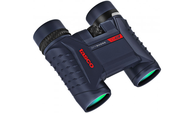 Tasco binoculars 10x25 Offshore, blue