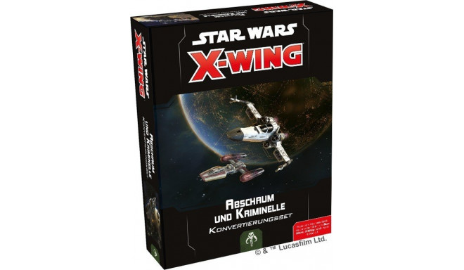 Asmodee board game Star Wars X-Wing 2nd Edition Scum and Criminals Konvertierungsset DE
