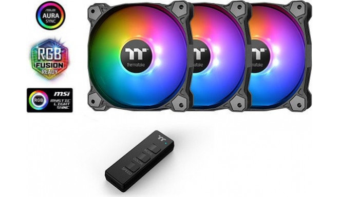 Thermaltake Pure 14 ARGB Sync Case Fan 3 Pack, case fan (set of 3)
