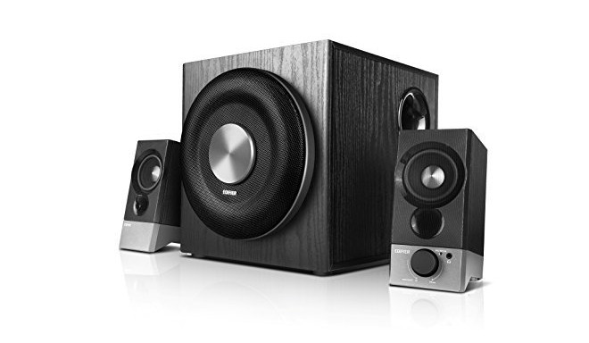 Edifier M3600D, speakers (black, Coaxial, Optical, jack)