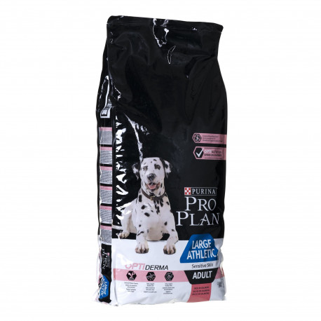 Purina pro plan large athletic sensitive skin best sale