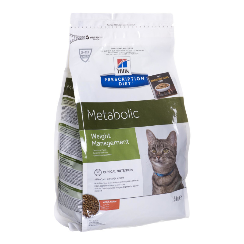 Feed Hill S Prescription Diet Feline Metabolic 1 1 50 Kg Dry Cat Food Photopoint