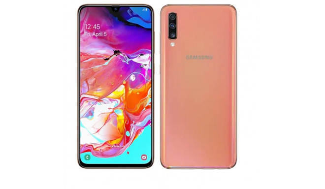 Samsung Galaxy A70 128GB, coral