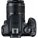 Canon EOS 2000D + 18-55 III Kit, must (avatud pakend)