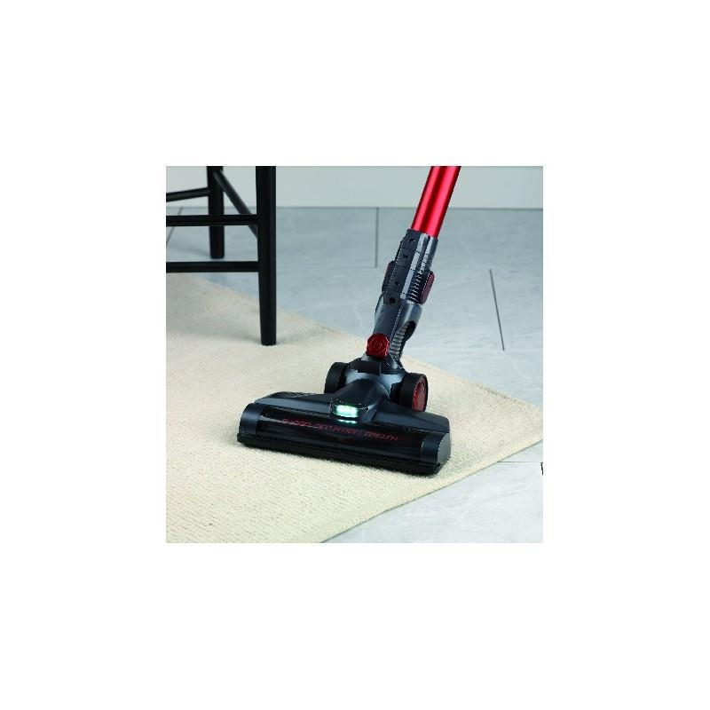 Ariete stick vacuum cleaner 2in1 Cyclonic 22V Lithium 2763/10 120W, red -  Cordless vacuum cleaners - Photopoint