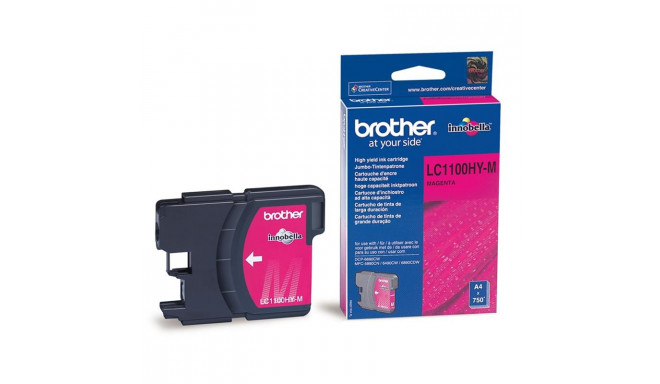 Brother ink cartridge LC1100HYM, magenta