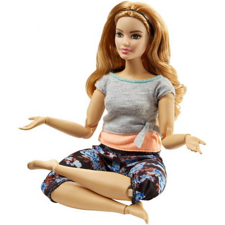 Barbie кукла Made To Move Blonde Strawberry (FTG84)