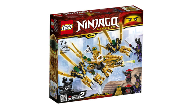 70666 LEGO® NINJAGO® Kuldne draakon