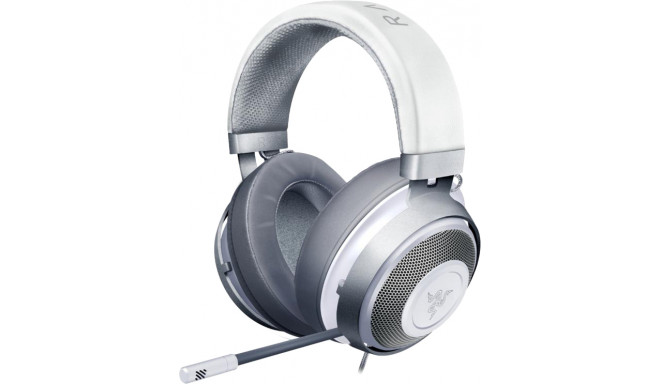 Razer headset Kraken, mercury white
