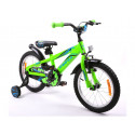 Alumiiniumraamiga laste jalgratas Passati Gerald, 4-6 aastasele, 16-tolline, roheline