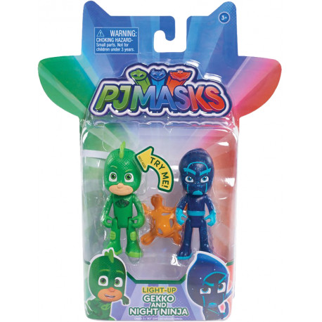 Just Play rotaļu figūriņa PJ Masks Gekko & Night Ninja