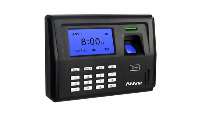 Biometriskās Piekļuves Kontroles Sistēma POSIFLEX EP300 LCD 500 dpi Melns