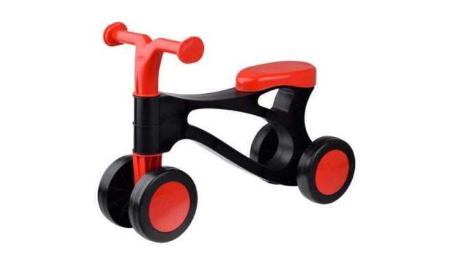 Rowerek - Jeździk czarno-czerwony