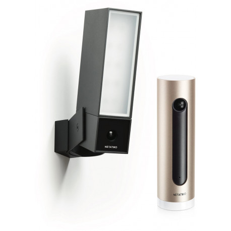 Netatmo drošības kameru komplekts Presence + Welcome